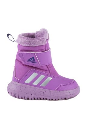 بوت / نیم بوت بنفش بچه گانه چرم مصنوعی adidas - کد 869660303