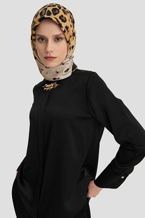 پیراهن مشکی زنانه رگولار Armine - کد 877629186