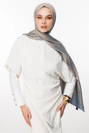 شال فیروزه ای زنانه کشمیر Mooncorn - کد 900391638