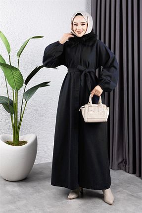 کاپشن حجاب مشکی زنانه سایز بزرگ Genel Markalar - کد 901760276