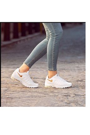 کفش پیاده روی سفید زنانه چرم مصنوعی Nike - کد 901763379