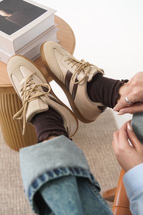 کفش اسنیکر رنگی زنانه بند دار Daxtors - کد 900375481