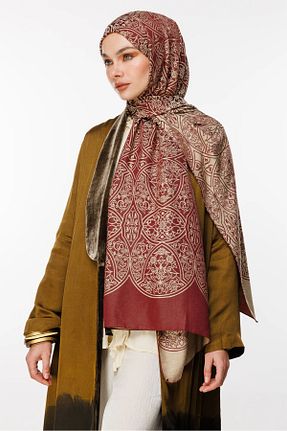 شال صورتی زنانه کشمیر Mooncorn - کد 900392237