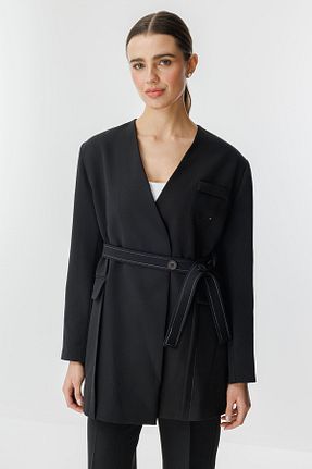 کت حجاب مشکی رگولار Hooopstore - کد 900379764