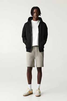 شلوارک و برمودا سبز مردانه پنبه ای Pull & Bear - کد 900379868