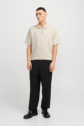 تیشرت بژ مردانه Relaxed Jack & Jones - کد 901748146