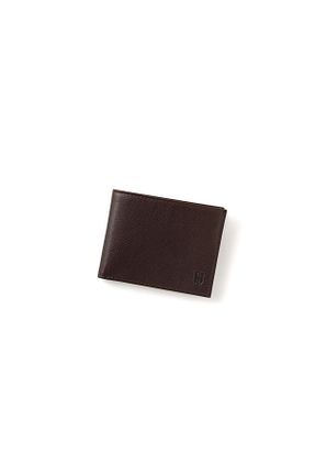 کیف پول قهوه ای مردانه سایز متوسط HELMBROOK - کد 900378189
