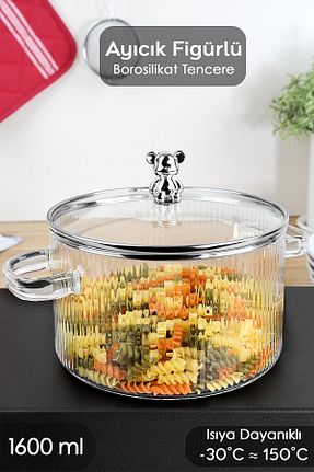 قابلمه سفید قابل استفاده بر روی اجاق القایی Meleni Home - کد 900387811