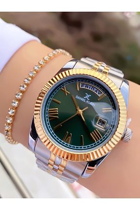 ساعت مچی زرد زنانه 36-40 میلی متر Daniel Klein - کد 636990055