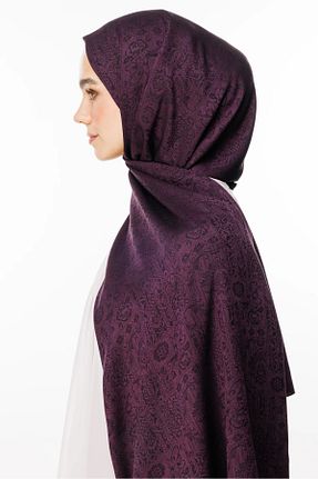 شال بنفش زنانه کشمیر Mooncorn - کد 900392286