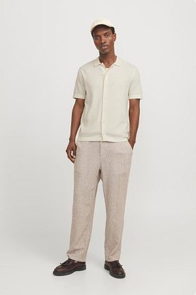 پیراهن سفید مردانه Relaxed Jack & Jones - کد 900389980
