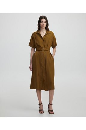 لباس سبز زنانه بافتنی İpekyol - کد 900377188