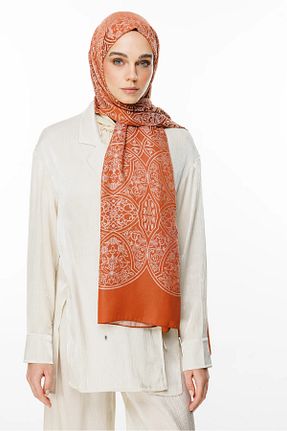 شال قهوه ای زنانه کشمیر Mooncorn - کد 900392725