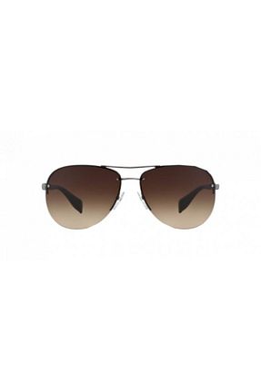 عینک آفتابی قهوه ای زنانه UV400 Prada - کد 247887603