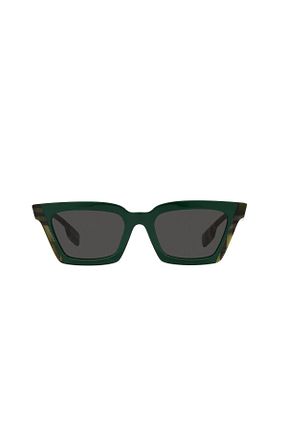 عینک آفتابی سبز زنانه UV400 Burberry - کد 697374188