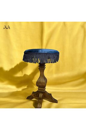 میز عسلی فیروزه ای چوب Ahlat Ağacı Ahşap Atölyesi - کد 900392032