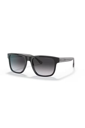 عینک آفتابی مشکی مردانه 56 Emporio Armani - کد 106959926