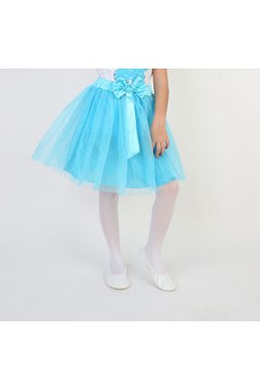 دامن آبی بچه گانه پنبه پلی استر Dıgıl Kids - کد 904063624