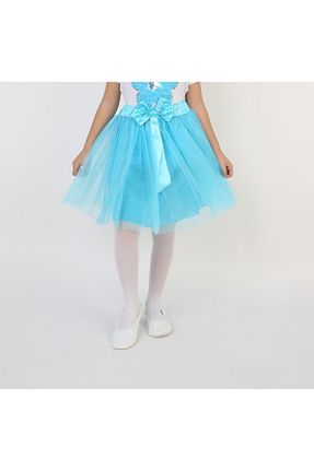 دامن آبی بچه گانه پنبه پلی استر Dıgıl Kids - کد 904063624