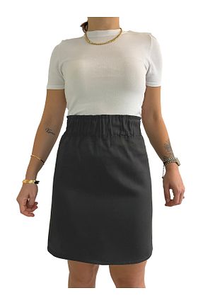 دامن مشکی زنانه پارچه Viva Vogue - کد 900463298