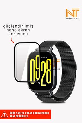 محافظ صفحه ساعت هوشمند سفید Nezih Case - کد 873391542