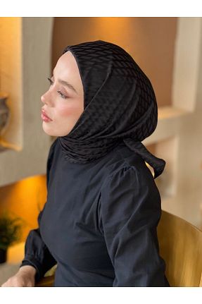روسری مشکی پنبه ای Modakaşmir - کد 900489380
