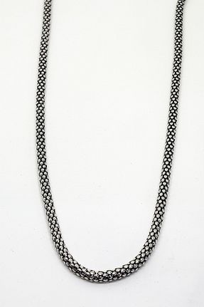 گردنبند نقره طوسی زنانه 925 عیار oya silver - کد 900504485