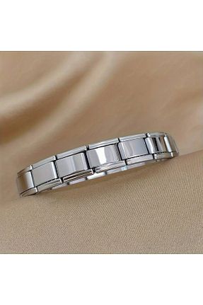 دستبند استیل (فولاد) متالیک استیل ضد زنگ stainless steell - کد 900502086
