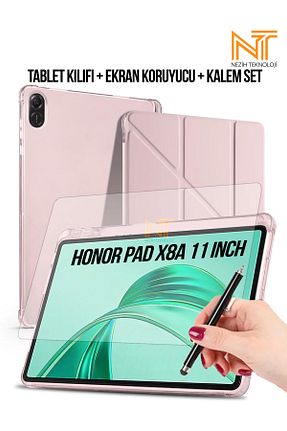 کیف تبلت صورتی Honor Uyumlu Nezih Case - کد 899844065