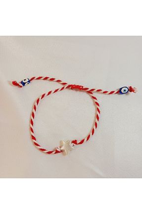 دستبند جواهر قرمز زنانه منجق Crystal Atelier - کد 900502924