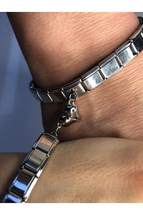 دستبند استیل (فولاد) قرمز زنانه استیل ضد زنگ Mays Accessory - کد 900513128