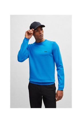 پلیور بنفش مردانه چاپی BOSS - کد 851226970