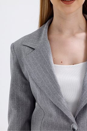 ست بالاتنه و پائین تنه طوسی زنانه بافتنی Abay - کد 892724243