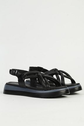 صندل قهوه ای زنانه پاشنه تخت Pierre Cardin - کد 900594524