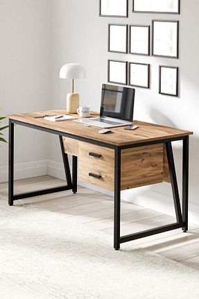 میز تحریر قهوه ای 73 سانتی متر Ceramical - کد 901845447