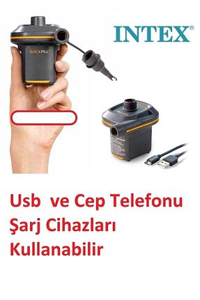 پمپ باد طوسی Intex - کد 648608916