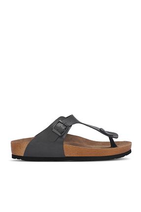 دمپائی مشکی زنانه نبوک Slazenger - کد 95485009