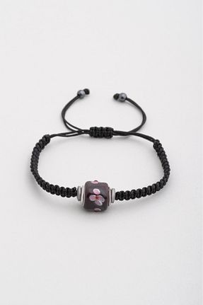 دستبند نقره مشکی زنانه 925 عیار So Chic - کد 902268824