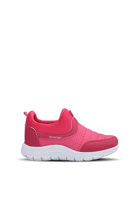 کفش پیاده روی صورتی بچه گانه چرم مصنوعی Slazenger - کد 98392939