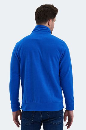 سوئیشرت سرمه ای مردانه ساده Slazenger - کد 164618562