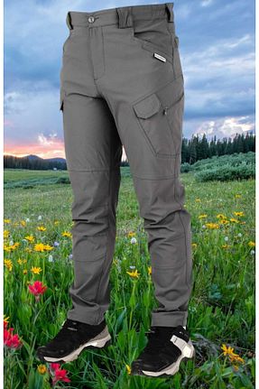 شلوار طوسی مردانه پارچه SNOWMOUNT - کد 853026658