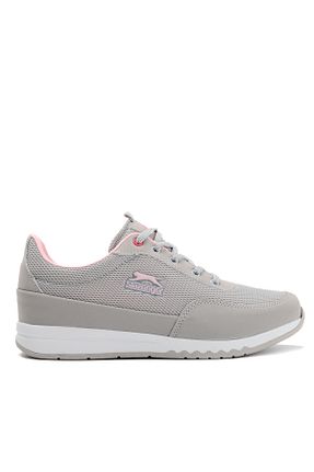 کفش اسنیکر طوسی زنانه بند دار Slazenger - کد 230187557