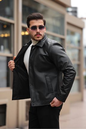 کت مشکی مردانه رگولار Boymen - کد 899816453