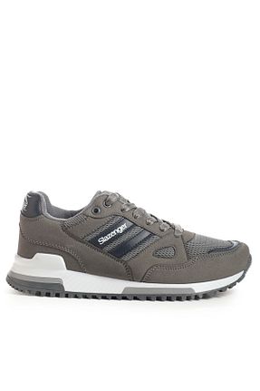 کفش اسنیکر طوسی مردانه بند دار Slazenger - کد 289820028