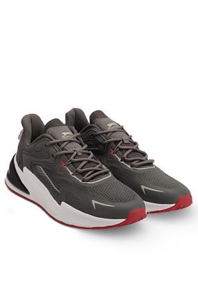 کفش اسنیکر طوسی مردانه بند دار Slazenger - کد 683344558