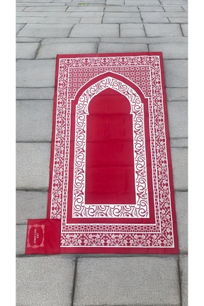 سجاده قرمز پلی استر tarzınısec - کد 900598035
