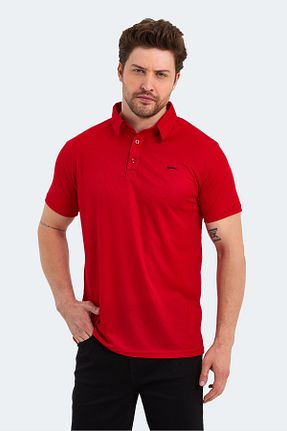پولوشرت قرمز مردانه پلی استر Slazenger - کد 699393700