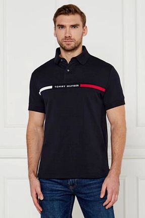 پولوشرت سرمه ای مردانه پنبه ای Tommy Hilfiger - کد 876823931