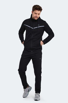 ست گرمکن مشکی مردانه پلی استر Slazenger - کد 412068137