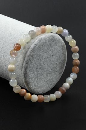 دستبند جواهر رنگی زنانه سنگ طبیعی Alibaba Doğaltaş - کد 767064360